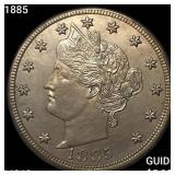1885 Liberty Victory Nickel CHOICE BU