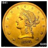 1841 $10 Gold Eagle UNCIRCULATED