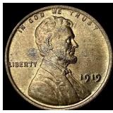 1919 RD Lincoln Wheat Cent CHOICE BU
