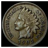 1905 RB Indian Head Cent CHOICE AU