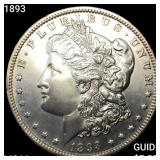 1893 Morgan Silver Dollar CHOICE BU