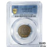 1864 2C Shield PCGS XF45 Large Motto