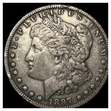 1897-O Morgan Silver Dollar NEARLY UNCIRCULATED