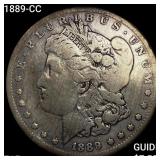 1889-CC Morgan Silver Dollar NICELY CIRCULATED