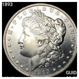 1893 Morgan Silver Dollar UNCIRCULATED