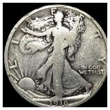 1916 Walking Liberty Half Dollar LIGHTLY CIRCULATE
