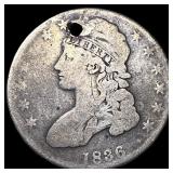 1836 Capped Bust Silver Half Dollar NICELY CIRCULA
