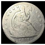 1863-S Silver Half Dollar NICELY CIRCULATED