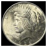1922 Peace Silver Dollar CHOICE BU