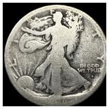 Walking Liberty Half Dollar 1916. NICELY CIRCULATE