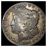 1895-S Silver Morgan Dollar LIGHTLY CIRCULATED