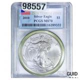 2010 Silver Eagle PCGS MS70