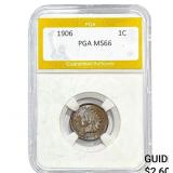 1906 Indian Head Cent PGA MS66