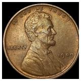 1909 VDB Lincoln Wheat Cent UNCIRCULATED