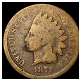 1877 Indian Head Cent NICELY CIRCULATED
