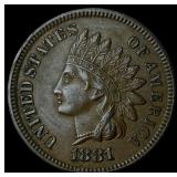 1881 RB Indian Head Cent UNCIRCULATED