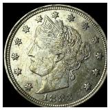 1883 Liberty Head Nickel No Cents UNCIRCULATED