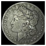 1886-O Silver Morgan Dollar NEARLY UNCIRCULATED