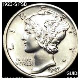 1923-S FSB Mercury Dime CHOICE BU FSB