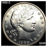 1900-S Barber Half Dollar CHOICE BU