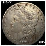 1889-CC Morgan Silver Dollar ABOUT UNCIRCULATED