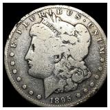 1895 Morgan Silver Dollar LIGHTLY CIRCULATED