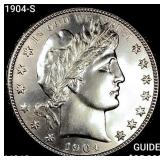 1904-S Barber Half Dollar UNCIRCULATED