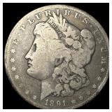 1891 Silver Morgan Dollar NICELY CIRCULATED