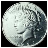 1927-D Silver Peace Dollar UNCIRCULATED