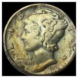 1931-D Silver Mercury Dime CHOICE AU