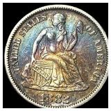 1882 Silver Seated Liberty Dime UNCIRCULATED
