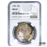 1903 Morgan Silver Dollar NGC MS64