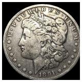1891-O Silver Morgan Dollar ABOUT UNCIRCULATED