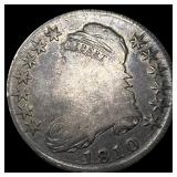 1810 Capped Bust Half Dollar ABOUT UNCIRCULATED