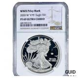 2020 Silver Eagle NGC PF69