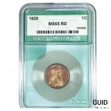 1928 Wheat Cent NTC MS65 RD