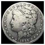 1896-O Silver Morgan Dollar ABOUT UNCIRCULATED