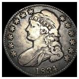 1834 Capped Bust Half Dollar CLOSELY UNCIRCULATED