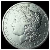 1897-O Morgan Silver Dollar NEARLY UNCIRCULATED