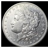 1885-S Silver Morgan Dollar CHOICE AU