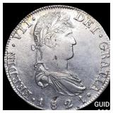 1821ZsRG Mexico Silver 8 Reales