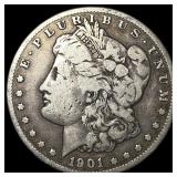 1901-S Silver Morgan Dollar CLOSELY  UNCIRCULATED