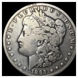 1893 Silver Morgan Dollar LIGHTLY CIRCULATED