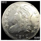 1812 Capped Bust Half Dollar HIGH GRADE+
