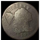 1795 Flowing Hair Large Cent LIGHTLY  CIRCULATED