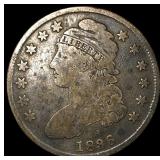 1836 Capped Bust Half Dollar LIGHTLY  CIRCULATED