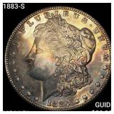 1883-S Morgan Silver Dollar CHOICE BU PL