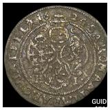1540 German States Saxony Silver Groschen
