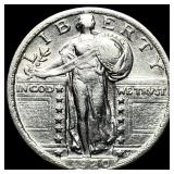 1920 Standing Liberty Quarter ABOUT  UNCIRCULATED