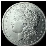 1892-S RARE DATE Silver Morgan Dollar CLOSELY UNCI